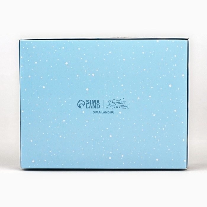Коробка складная под 12 конфет «Снежный городок», 14.4 х 18.4 х 3.8 см, Новый год Коробка складная под 12 конфет «Снежный городок», 14.4 х 18.4 х 3.8 см, Новый год