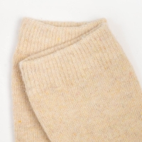 Носки женские шерстяные, цвет бежевый, размер 36-40 Носки женские шерстяные, цвет бежевый, размер 36-40