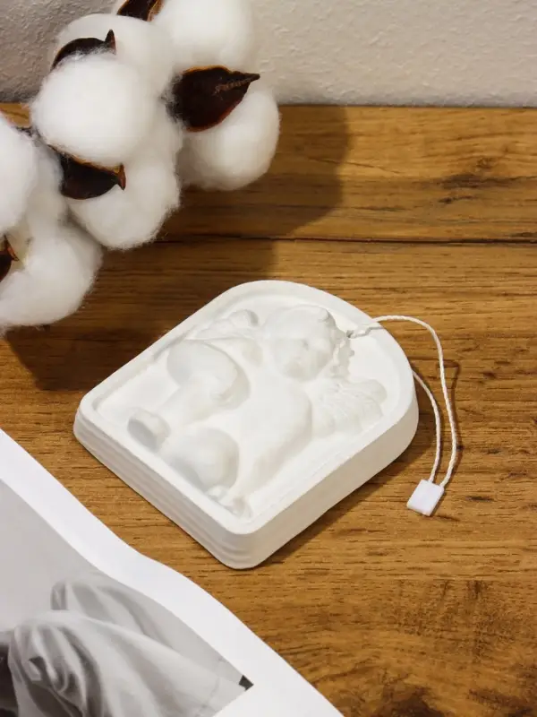 Аромакулон (аромакамень) "Ангел на окошке"для локальной ароматизации воздуха арома маслами, 10х8 см,