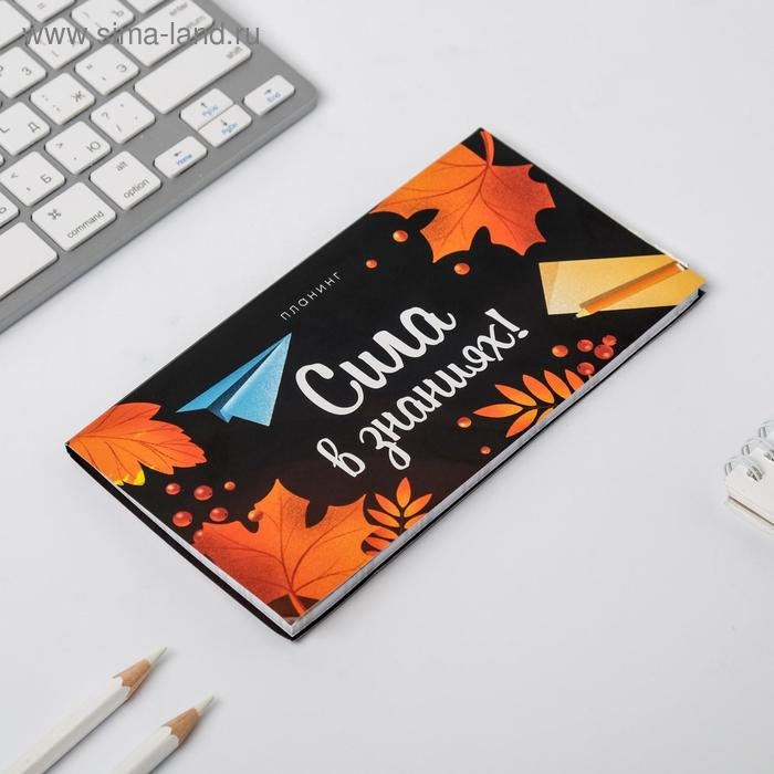 Подарочный набор &laquo;С днём учителя&raquo;: ежедневник А5, 80 листов, планинг с отрывными листами, 50 листов