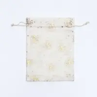 Мешочек подарочный из холщи &laquo;Колокольчики&raquo;, 15&times;20 см