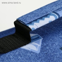 Сумка - переноска для животных, каркасная, ПВХ, 32 х 20,5 х 22 см, микс цветов