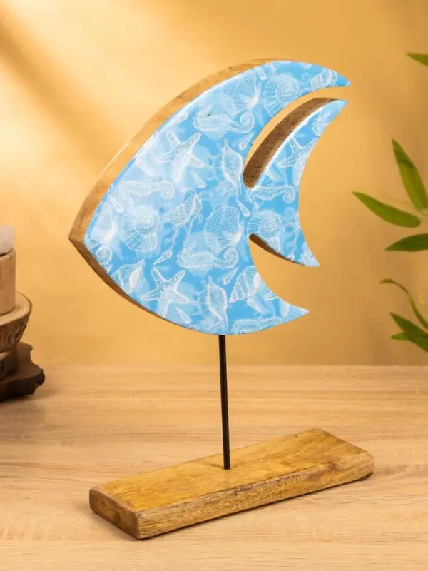 Сувенир "Рыбка" 8х25х35 см, дерево