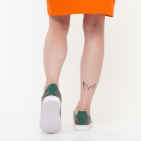 Кеды детские, цвет тёмно-бежевый МИКС, размер 35