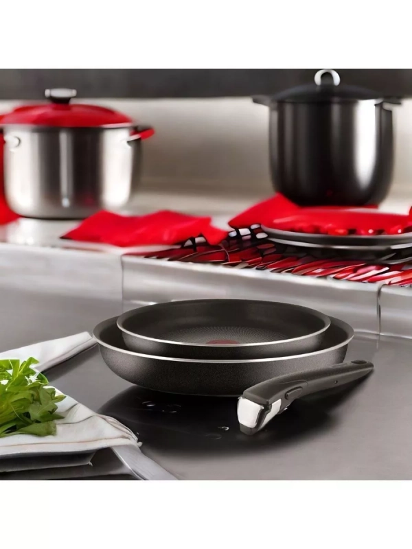 Набор посуды Ingenio Black 04238830 со съемной ручкой