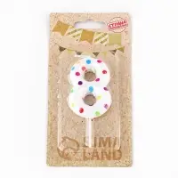 Свеча в торт на день рождения &laquo;Цифра 8&raquo;, 5.5 см