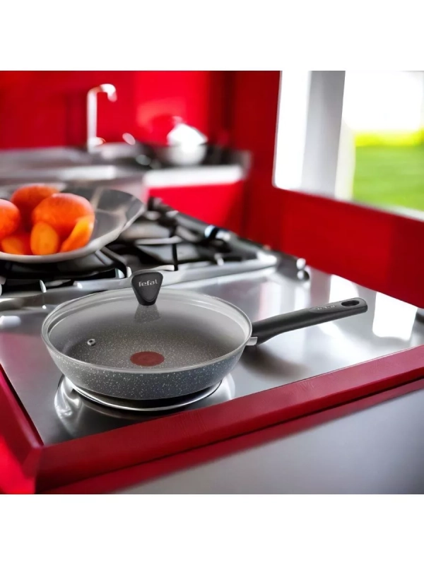 Сковорода с крышкой Natural Cook 24 см, глубокая