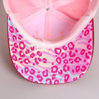 Кепка детская для девочки MEOW, цвет розовый, р-р. 52-54 Кепка детская для девочки MEOW, цвет розовый, р-р. 52-54