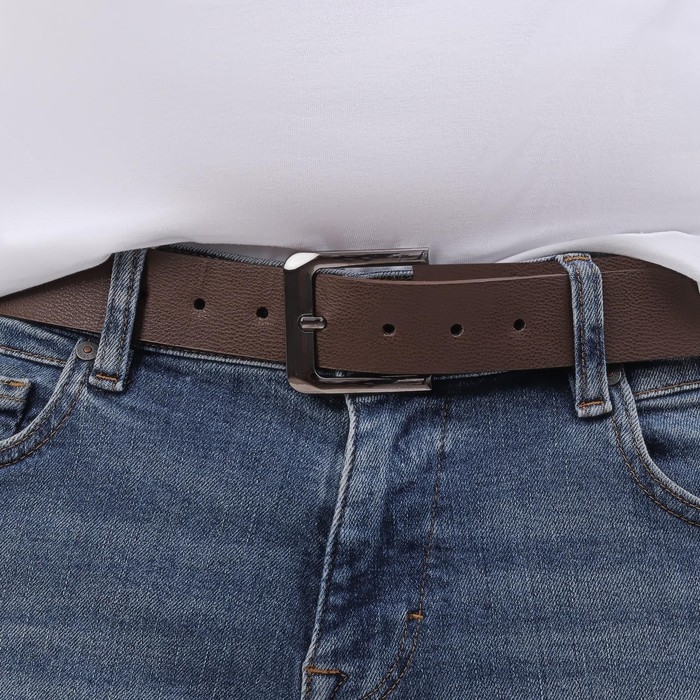 Пряжка для ремня, 5,5 &times; 5,2 см, 40 мм, цвет чёрный никель