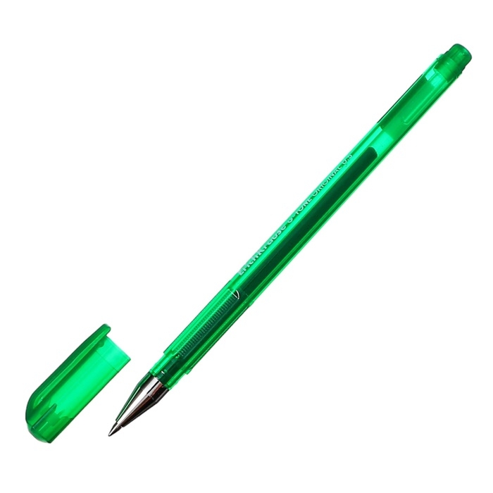 Ручка гелевая ErichKrause. G-Tone, зелёный стержень, узел 0.5 мм