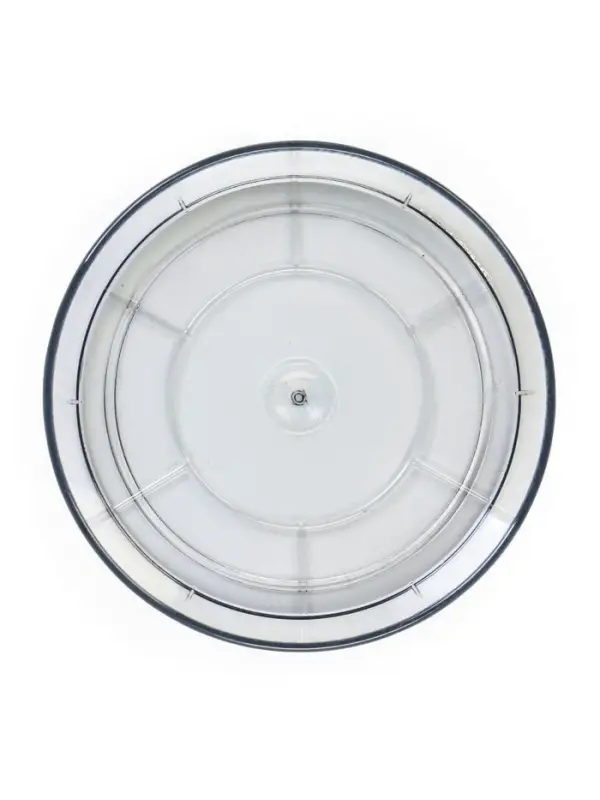 Поддон d=100 мм, цвет темно-прозрачный