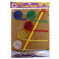 Игра &laquo;Круговерт и ленточки Ларчик&raquo; + набор № 1 &laquo;Карточки к игре Грамотей&raquo;