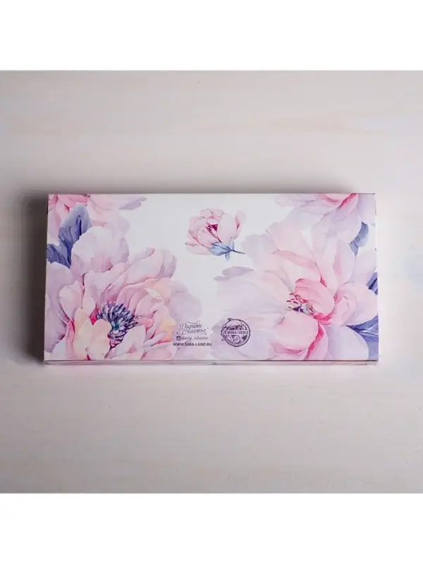 Коробка для шоколада, кондитерская упаковка с окном, Sweet, 17.3 х 8.8 х 1.5 см