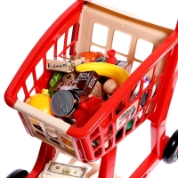Продуктовая тележка &laquo;Шопинг&raquo; с продуктами, 42 предмета