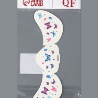 Татуировка для лица и тела &laquo;Веснушки. Бабочки&raquo;, 1 шт., фиолетовый