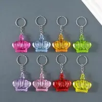 Брелок пластик "Корона" МИКС 4х4,4х1,5 см