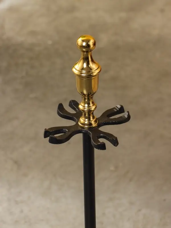 Каминный набор, сталь, алюминий 40 см