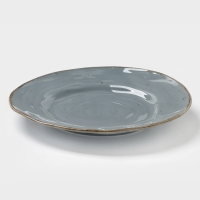 Тарелка Magistro "Alpine Frost" 23см 23,4х23,1х3 цвет синий