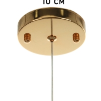 Светильник «Кейт» 1х40Вт Е27 золото 14,5х14,5х27+100см Светильник «Кейт» 1х40Вт Е27 золото 14,5х14,5х27+100см