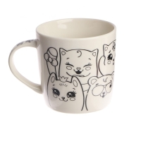 Кружка под роспись &laquo;Лапочка&raquo;, 300 мл