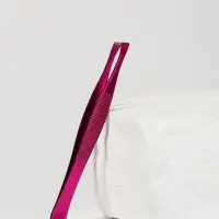 Пинцет для бровей, скошенный, узкий, 9 см, МИКС