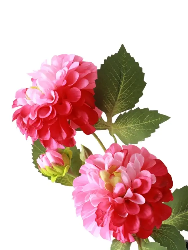 Цветы искусственные &laquo;Хризантема Бранхил черри&raquo;, d=9 см, h=49 см, тёмно-розовые