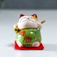 Сувенир керамика "Манэки-нэко в костюмчиках на подушечках" 4,5х3,8х4,6 см набор 5 шт Сувенир керамика "Манэки-нэко в костюмчиках на подушечках" 4,5х3,8х4,6 см набор 5 шт