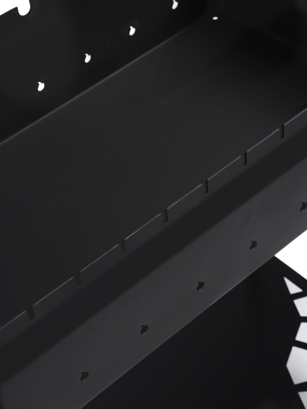 Мангал GrilMe MAX, 35 х 115 х 83 см, сталь 2 мм, термометр, 2 полки, колёса