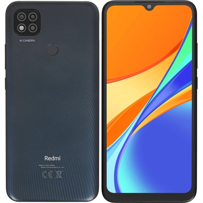 Смартфон Xiaomi Redmi 9C NFC RU, 6.53 Смартфон Xiaomi Redmi 9C NFC RU, 6.53", IPS, 3Гб, 64Гб, 13Мп, 5Мп, 5000мАч, серый
