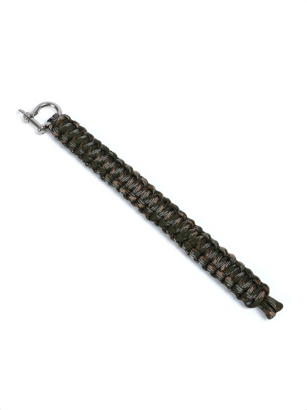 Браслет из паракорда, 25 см, лесной камуфляж