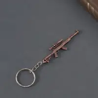 Брелок металл "Винтовка с прицелом" МИКС 6,3х1,5 см