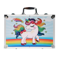 Набор для рисования складной, в чемоданчике, синий Набор для рисования складной, в чемоданчике, синий