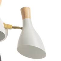 Бра "Марокко" 2хЕ27 40Вт белый 25х15х38см