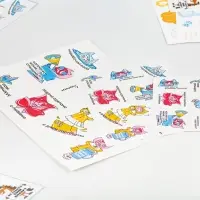 Наклейки бумажные Sticker Pack на заказ, M