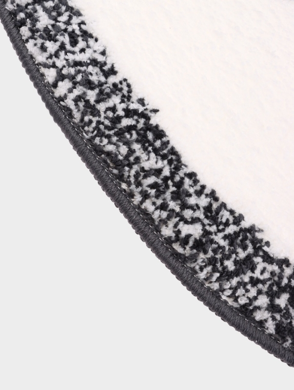 Коврик Доляна Kitty, 55&times;64 см, ворс 1 см, микрофибра, белый