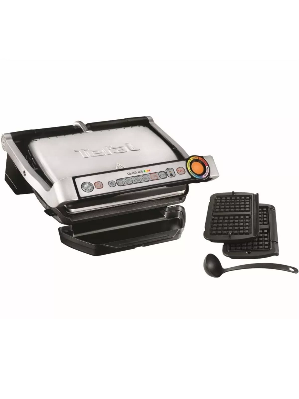 Умный гриль Optigrill+ GC716D12 с насадкой для вафель