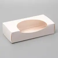 Коробка самосборная, 20&times;10&times;5 см, белая