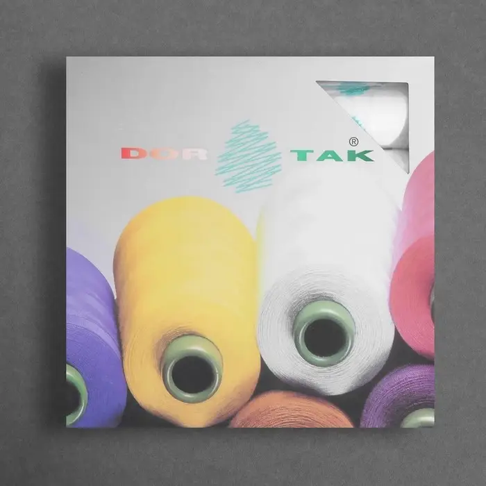 Нитки Dor Tak, 40/2, 400 ярд, белые №199