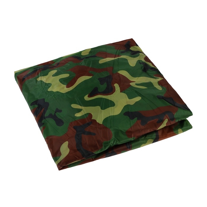 Тент автомобильный, водонепроницаемый, полиэстер, камуфляж хаки, размер XXL 572*178*119 см