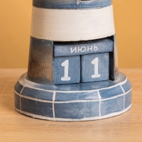 Сувенир календарь &laquo;Маяк&raquo;, 10&times;10&times;21 см, дерево