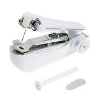 Швейная машинка LSH-09, механическая, портативная, белая