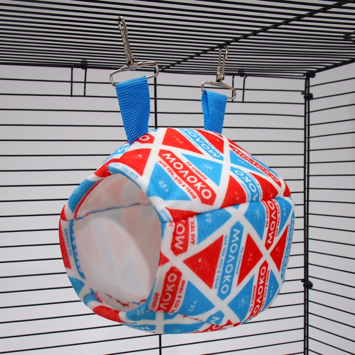 Подвесной тоннель-домик Подвесной тоннель-домик "Молоко", 18 х 14 х 14 см