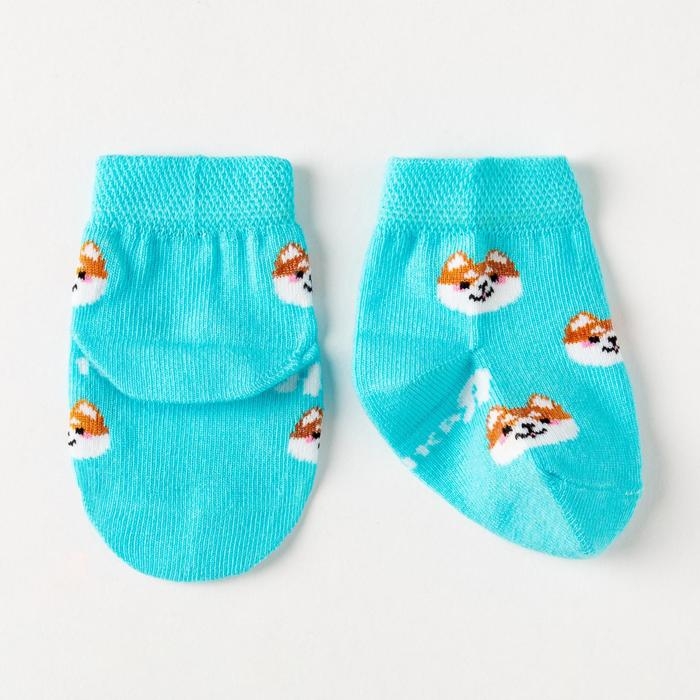 Набор носков Крошка Я «Корги», 2 пары, 10-12 Набор носков Крошка Я «Корги», 2 пары, 10-12