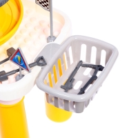 Интерактивный набор-парковка &laquo;Приключения на стройке&raquo;, 4 машинки в наборе, подвижные элементы, аксессуары