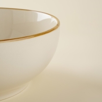 Набор мисок фарфоровых SL Home &laquo;Леггеро&raquo;, 1,2 л, d=18,5 см, цвет бежевый