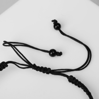 Браслет &laquo;Череп&raquo; мультяшный, цвет чёрно-белый, d=6 см