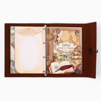Родословная книга &laquo;Наш род&raquo;, 56 листов, коричневый, 35 х 23,5 см