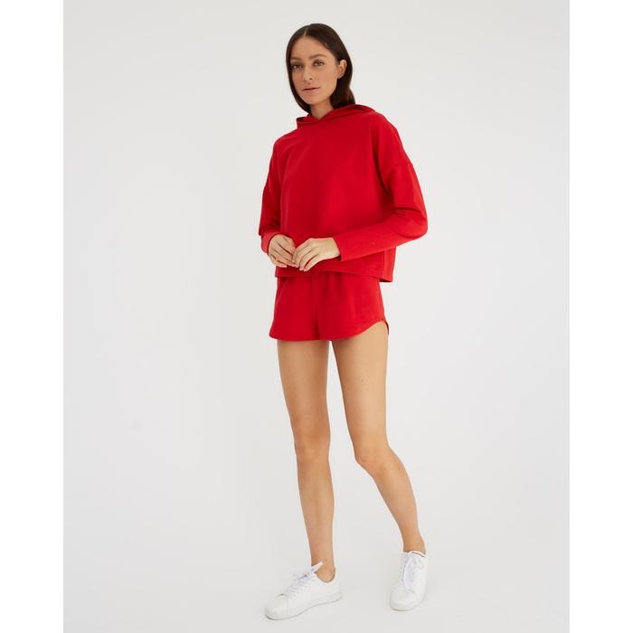 Костюм женский (толстовка и шорты) MIST, р. 40-42, красный Костюм женский (толстовка и шорты) MIST, р. 40-42, красный