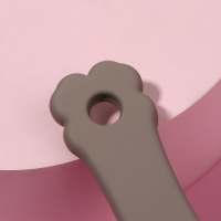 Расчёска - мини массажная, 17,5 &times; 7,3 см, цвет коричневый