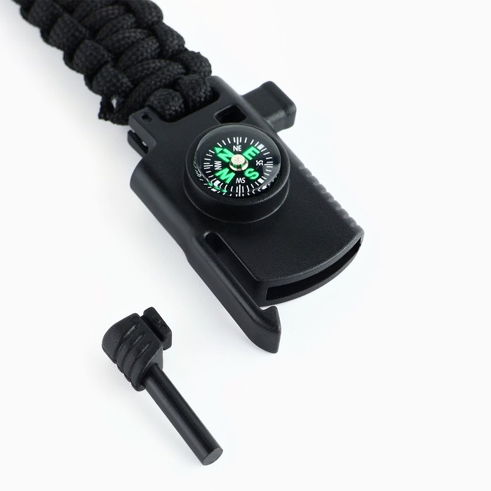 Браслет для выживания &laquo;100% мужику&raquo;, 26 х 2,5 см.